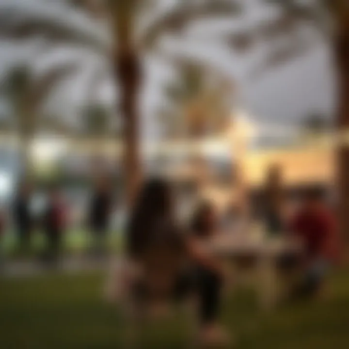 Community events taking place in Abu Shagara Park