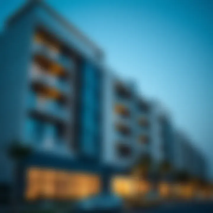 Modern architectural design of a residential building by Al Ghaith