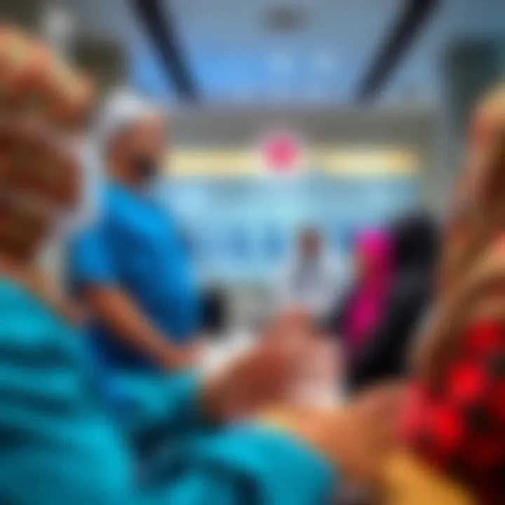 Community engagement event held by American Hospital Dubai with local residents