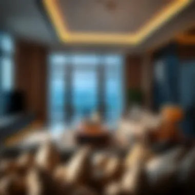 Sophisticated Interior Design at Azure Residences Luxurious interiors of a residence at Azure