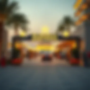 Welcome to Barasti: A Lively Entrance Entrance sign of Barasti with lively background