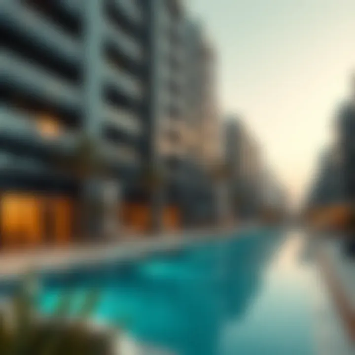 Luxurious residential apartments with modern amenities