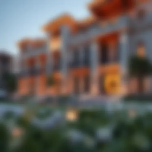 Luxurious exterior design of Bianca Townhouse