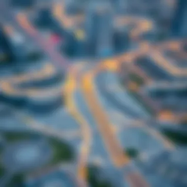 Infrastructure and Connectivity in المدينة بدر Map highlighting key infrastructure and connectivity in مدينة بدر