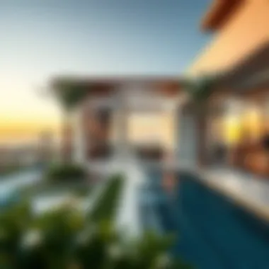 Strategic Location of Cove Rotana Villa in Dubai Prime location of Cove Rotana in Dubai