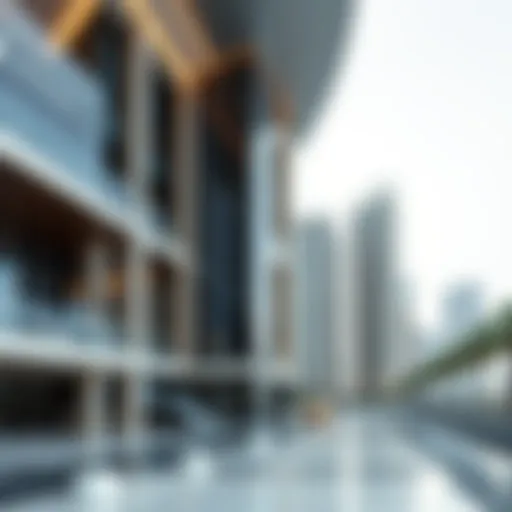 Stunning architectural design of Damac Executive Bay