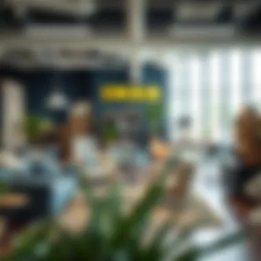 Modern Furniture Designs at Dubai IKEA Showroom interior showcasing modern furniture designs
