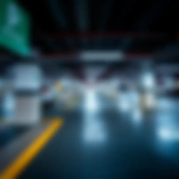 Accessibility features in Etihad Plaza parking