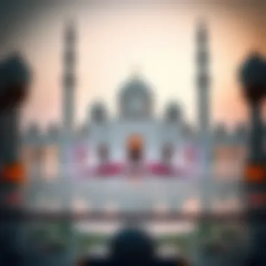 Cultural landmark of Sheikh Zayed Grand Mosque