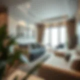 Modern shared living space in Tecom