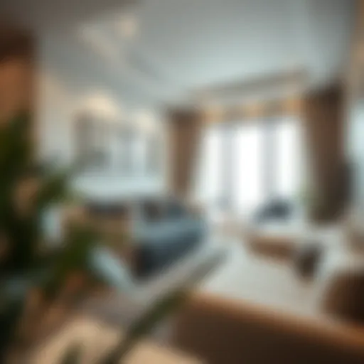 Modern shared living space in Tecom