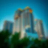 Stunning exterior view of Al Fattan Park View Tower showcasing its modern architecture