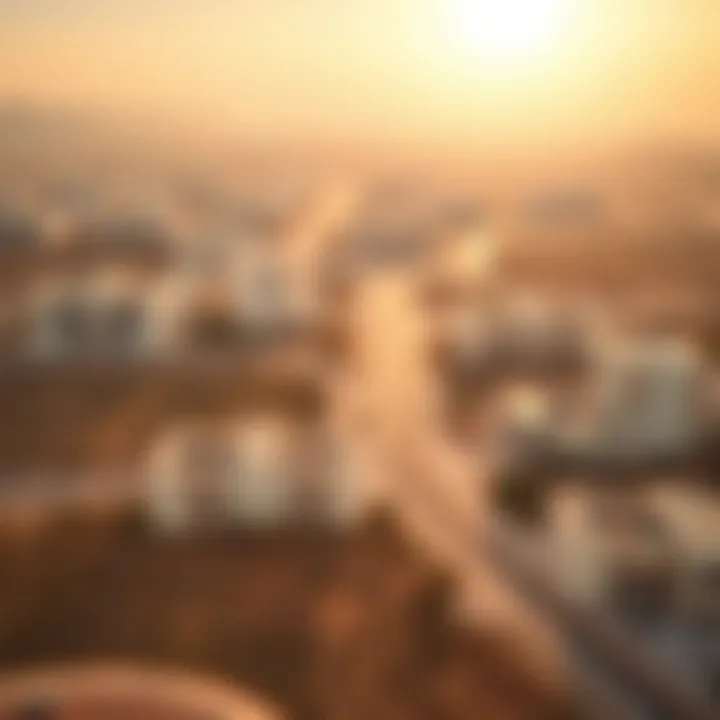 Surrounding landscape emphasizing strategic location
