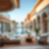 Stunning architectural design of Al Habtoor Villas