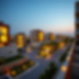 Stunning view of Al Murqabat area showcasing modern architecture