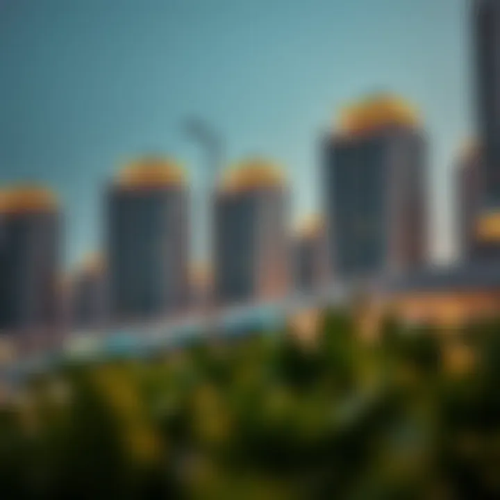 Real estate developments in proximity to Al Qusais Metro.