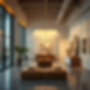 Interior of a Contemporary Art Gallery in Alserkal Interior of a contemporary art gallery in Alserkal