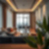 Modern flat interiors in Karama