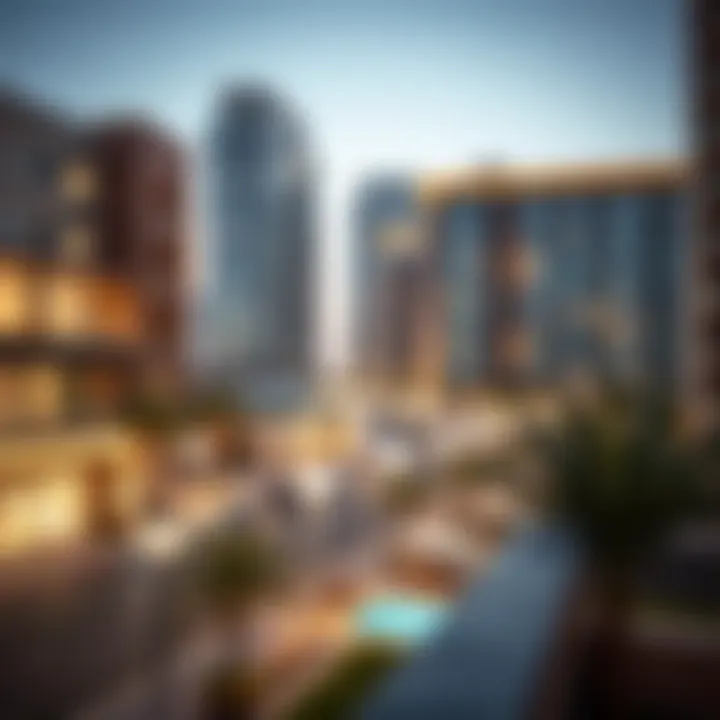 Modern real estate development highlighting investment opportunities in Bur Dubai