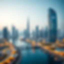 Stunning skyline view of Business Bay