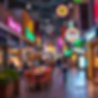 City Walk Vibrancy and Culture A vibrant street scene in City Walk highlighting its lively atmosphere