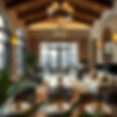 Elegant Interior View of Dubai Farmhouse Serene interior view of a Dubai farmhouse reflecting elegant lifestyle