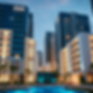 Architectural Design of Pulse Residence Modern architectural design of Pulse Residence buildings