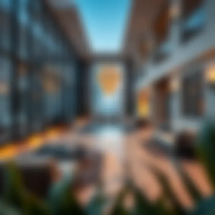 Trendy amenities in central studio living