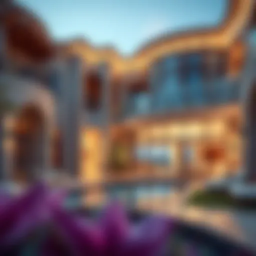 Luxurious villa in a gated community in Dubai
