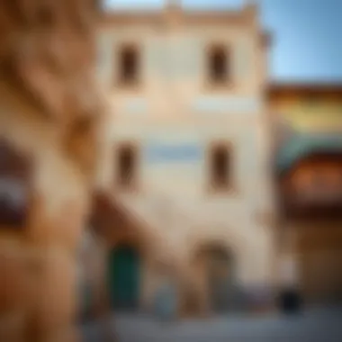 Restoration efforts on a heritage building in Dubai