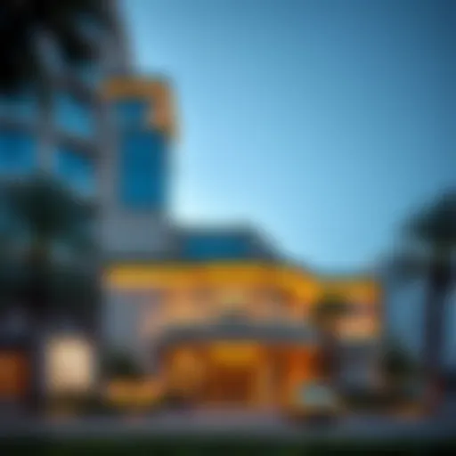 Stunning exterior view of فندق روف داون تاون