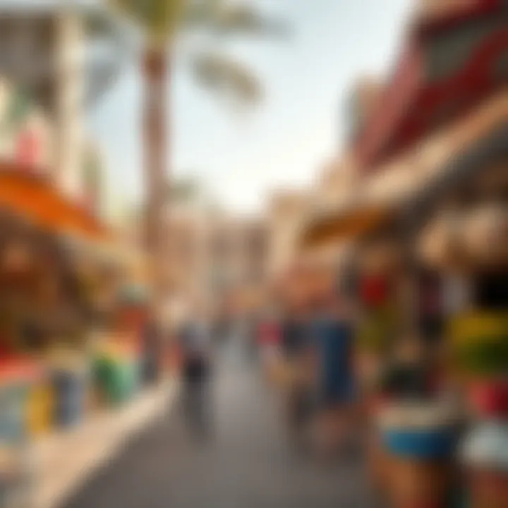Vibrant local market showcasing the community's diverse offerings and lifestyle