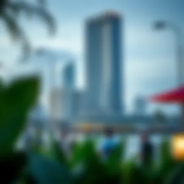 Lifestyle Near Marina Crown Tower Vibrant lifestyle surrounding Marina Crown Tower