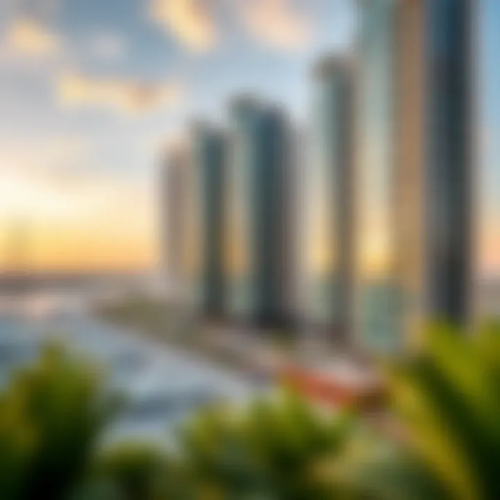 Investment potential analysis of Marina Gate Jumeirah Living compared to nearby developments