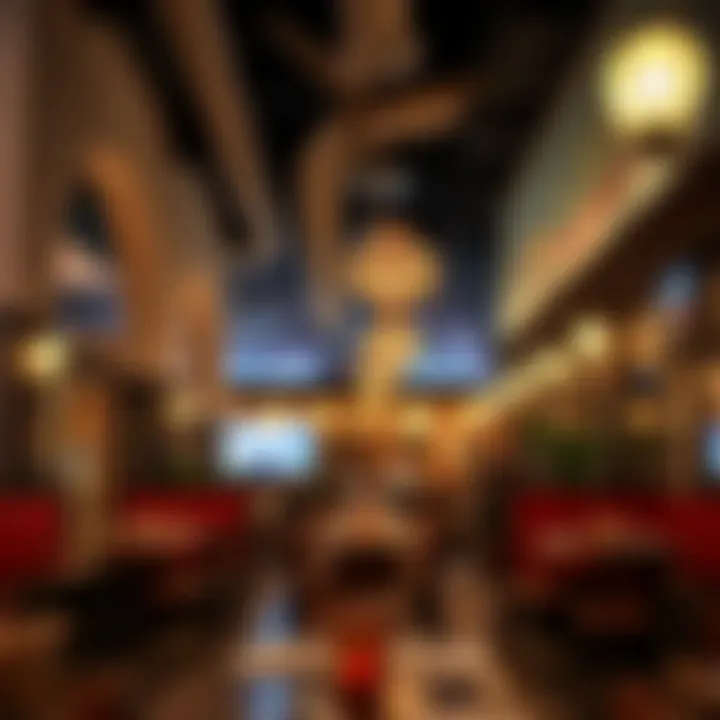 An inviting restaurant interior that reflects local culture and ambiance