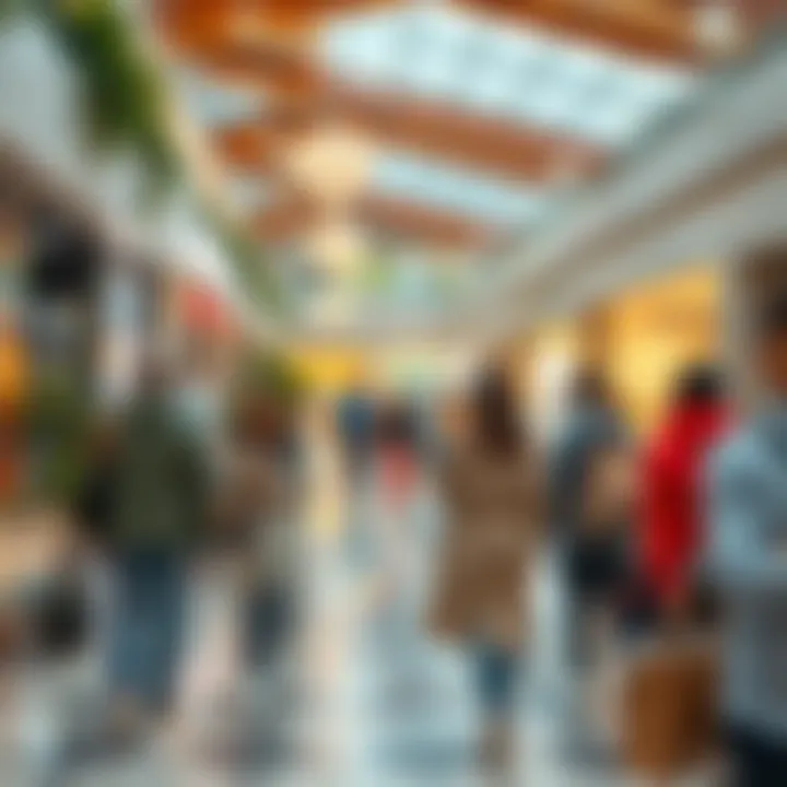 Community events taking place in a local mall