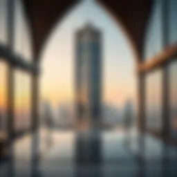 Stunning architectural view of Prime Tower