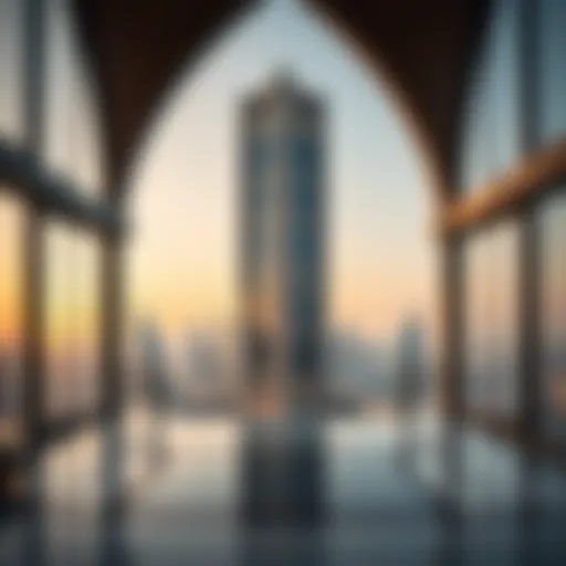 Stunning architectural view of Prime Tower