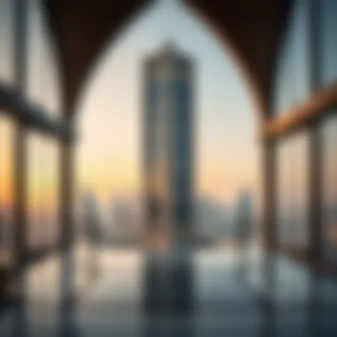 Architectural Elegance of Prime Tower Stunning architectural view of Prime Tower