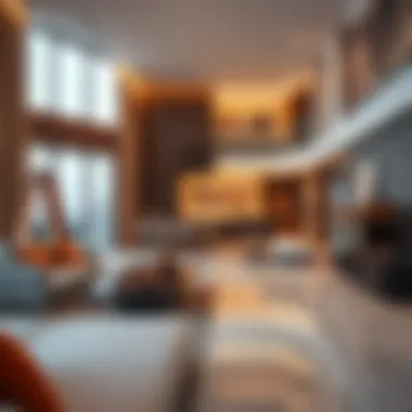 Luxury Living in Dubai A luxury residential property reflecting modern living in Dubai