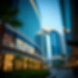 Stunning architectural view of Reem Plaza showcasing its modern design