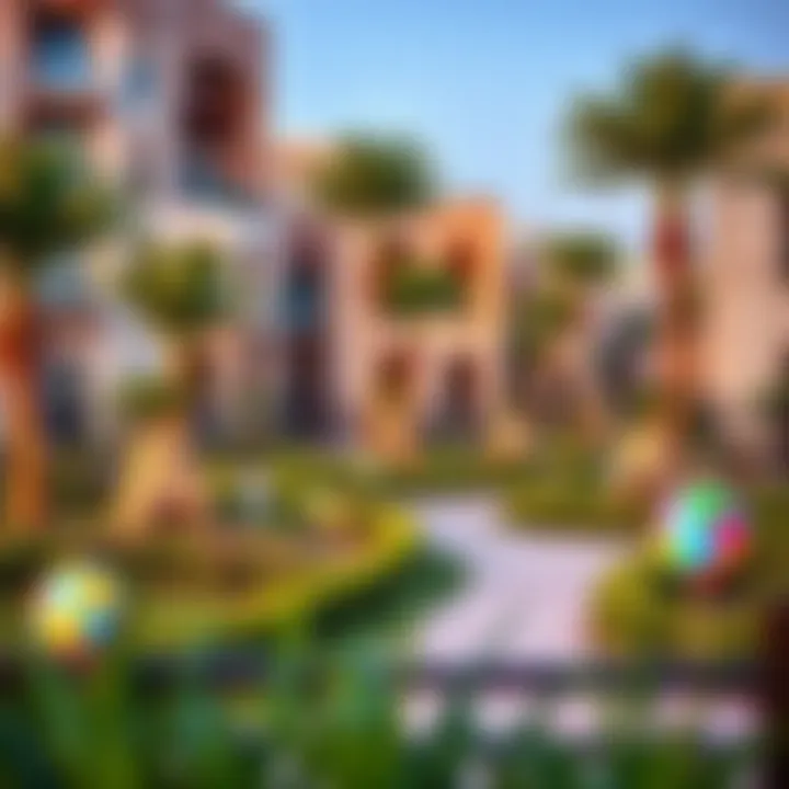 Vibrant community landscape of Discovery Gardens