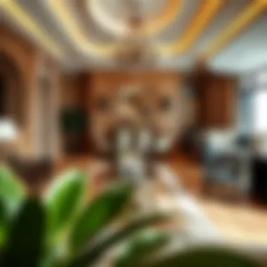 Exquisite Interior Design in Luxury Properties Luxurious interior design of a high-end property in Dubai