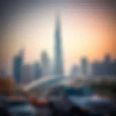 Stunning skyline of Dubai showcasing luxury real estate