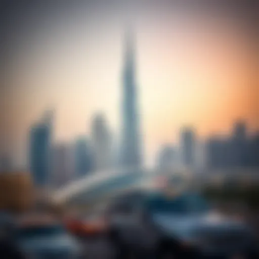 Stunning skyline of Dubai showcasing luxury real estate