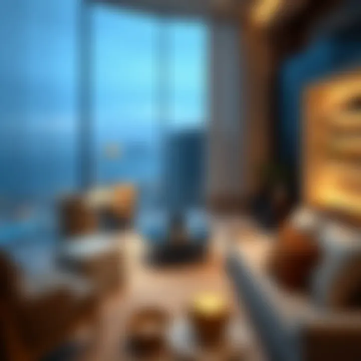 Luxurious apartments with sea view in شاطى لامير