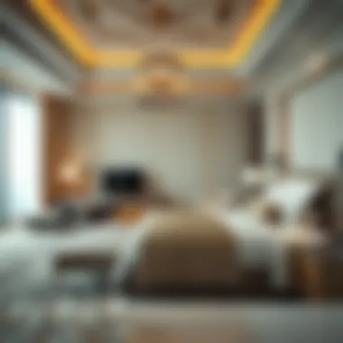 Luxurious accommodation interior at Skyview Hotel