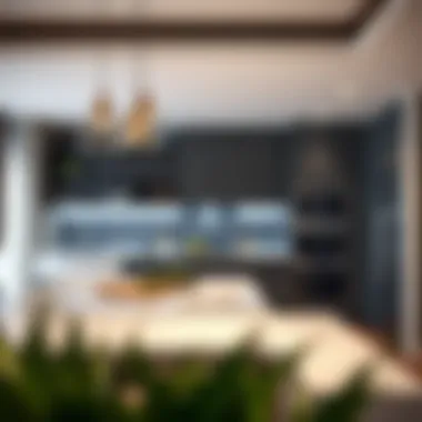 Innovative kitchen equipped with smart technology