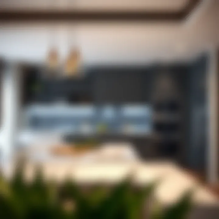 Innovative kitchen equipped with smart technology