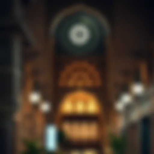 Traditional architecture of Souk Naif showcasing intricate designs